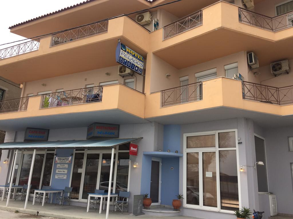 Hotel Pelagos Studios Platána エクステリア 写真