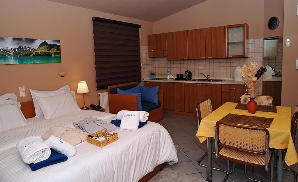 Hotel Pelagos Studios Platána エクステリア 写真