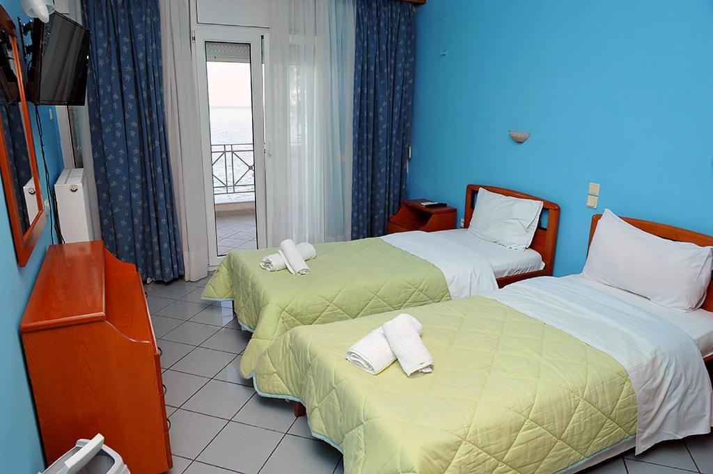 Hotel Pelagos Studios Platána エクステリア 写真
